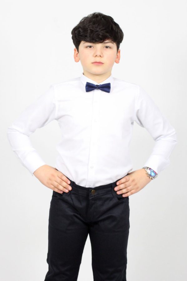 7-Zyf Çocuk Beyaz Gömlek